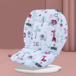 Alfombra cojín para coche infantil con diseño colorido  accesorio cómodo para auto