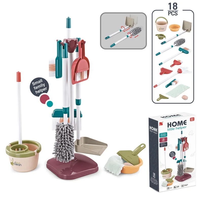 JUEGO DE ROLES LIMPIEZA 18 PIEZAS1 Toletitoscl